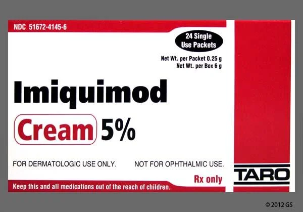 کرم Imiquimod (ایمیکیمود) در درمان زگیل تناسلی مردان